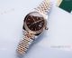 Swiss Quality Replica Rolex Daydate 40 Citizen watch Chocolate Plaid motif (4)_th.jpg